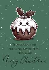 Cute Christmas card for parter or friend created by Aimee Jane