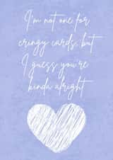 A not so cringy card for your not so cringy significant other created by Aimee Jane