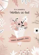 Classic Mother's Day Card - Wonderful Mother In Law created by Evie Garnett Designs