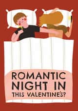 Funny Valentine's Day Card - Phones In Bed created by AbiGoLucky