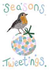 Seasons Tweetings Christmas Card
Cute Robin 
Pastel Aesthetic
Recipient - Anyone created by Winging It Drawing