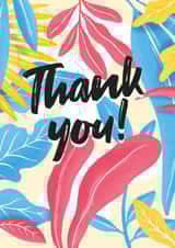 Modern Thank You Card - Pattern - Abstract created by James Cluer