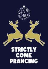 Cute Christmas Card for the Strictly fan in your life created by Card Charisma