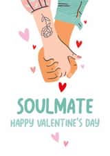 Cute Valentine's Card - Soulmate created by Superlush Cards