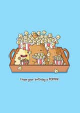 Cute Birthday Card - Pop Corn created by Toastedink