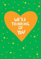 Classic Thinking Of You Card - Bright Heart created by Earlybird