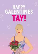 Fun Valentine's Day Card - Taylor Swift - Galentine's created by The Cake Thief