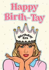 Cute Birthday Card - Taylor Swift - Birthday Era created by Foggish