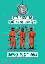 Fun Birthday Card - Squid Game - Cut Some Shapes created by Muses & May