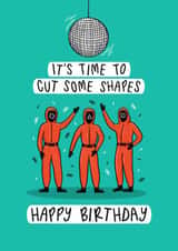 Fun Birthday Card - Squid Game - Cut Some Shapes created by Muses & May