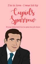 Fun Valentine's Day Card - Michael Scott - The Office created by Pickle Muffin Prints