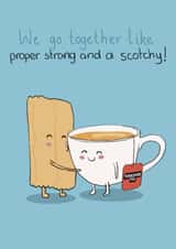 Valentine’s Day card for your sweet-tea! Wife, Girlfriend, Partner. created by Bianca Crew Designs