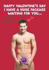 Cheeky Valentine's Day Card - Package - For Her created by Filthy Sentiments