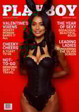 Personalised Face Swap Valentine's Card – Sexy Playboy Bunny Magazine Cover created by CC Designs