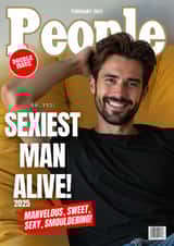 Personalised Face Swap Valentine's Card – Sexiest Man Alive Cover created by CC Designs