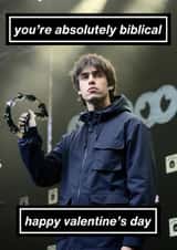 Personalised Face Swap Valentine's Card – Oasis Biblical Parody created by CC Designs