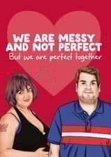 Cute Valentines Day Card - Gavin and Stacey - Nessa & Smithy created by Filthy Sentiments