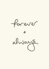 Classic Anniversary Card - Forever And Always created by Sydney Jo Designs