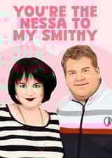 Cute Valentine's Day Card - Nessa To My Smithy created by Pink + Pip