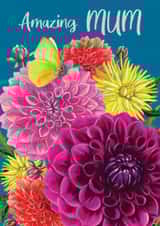 Pretty Mother's Day/Birthday Card - Flowers - For Mum created by Rocket68