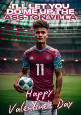 Face Swap Rude Valentine’s Card – Aston Villa – Ollie Watkins – Football created by Richy B