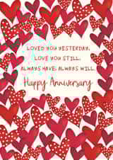 Traditional Anniversary Card - Always Have, Always Will created by The Boy and the Bear