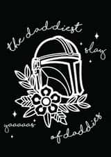 Mando Pedro fathers Day card created by Rachell Smith