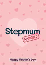 Cute Mother's Day Card - Step Mum - Approved created by Bev O'Connor || @oconnordesign