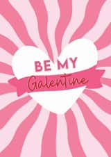 Be my Galentine Card perfect for your best friend this Galentine’s Day created by Lola