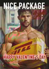 Funny Valentine's Day Card - Nice Package created by CARD MASTER LDN