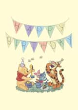 Winnie the Pooh Birthday Card created by Jessica Grundy