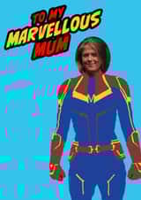 Personalised Mothers Day Photo Card created by J'amore - The perfect card for your Super Mum on any occasion 