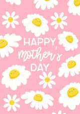 Cute Happy Mother’s Day with Kawaii Flowers created by Pri M