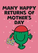 Fun Valentine's Day Card - Mr.Men - Muddle created by Mr. Men