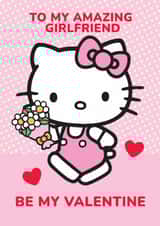 Cute Hello Kitty Valentine’s Day Card For Girlfriend - Be My Valentine created by Danilo