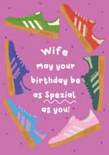 Funny Birthday Card - For Wife - Spezials created by @Laura Lonsdale Designs