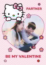 Personalised Valentines Day Photo Card created by Danilo - Cute Personalised Hello Kitty Valentine's Day Card for Partner