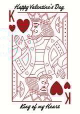 Fun Poker Card Valentine's Day card for your boyfriend or husband created by Emma Simonsen