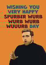 Funny Birthday Card - The Traitors - Alexander created by Giddy Kipper