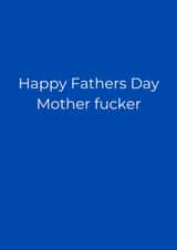 Cheeky fathers day card created by Mother Leopard Designs