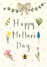 Pretty Mother's Day Card - Garden Flowers created by Love Lucy Illustration