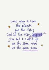 Cute Anniversary/Valentine's Day Card - Mastermind - Taylor Swift created by Nice things + prints