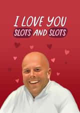 Funny Anniversary Card - For Him - Arne Slot - Football Liverpool FC created by Sydney Jo Designs