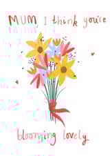 Classic Mother's Day Card - Blooming Lovely created by Leah Alefounder Illustrations