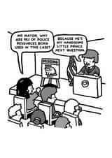 Funny Just Because Card - Missing Cat - Comic created by Thomas Wykes