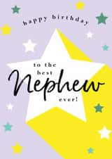 Classic Birthday Card - Best Nephew Ever created by Michelle Fiedler Design