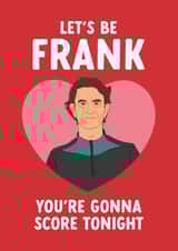 Cheeky Valentine's Day/Anniversary Card - Let's Be Frank - Thomas Frank created by The Cake Thief