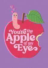 Cute Anniversary Card - Apple Of My Eye created by Kiki