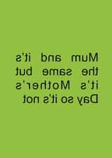 Bratty Mother’s Day card inspired by Charlie xcx created by Cardie created