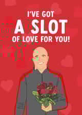 Funny Arne Slot Valentine's Day / Anniversary Card for Liverpool Football Fan created by The Cake Thief
